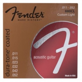 Fender Dura-Tone Coated 880CL 11-52 Akustik Gİtar Teli